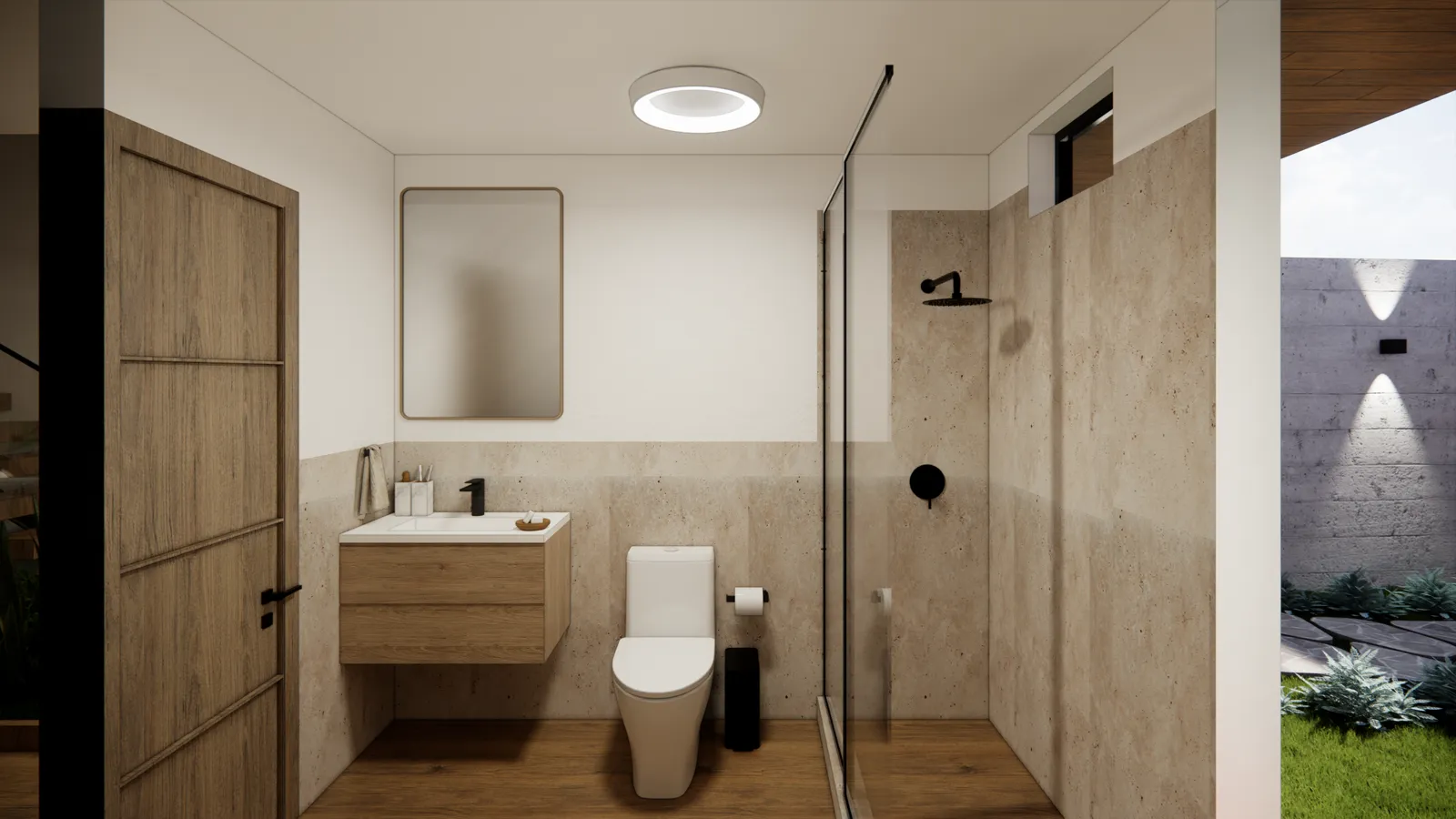 CASA ASIA — Baño del primer piso