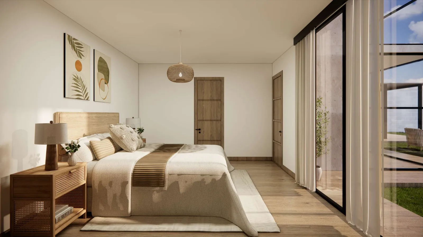 CASA AUCALLAMA — Dormitorio