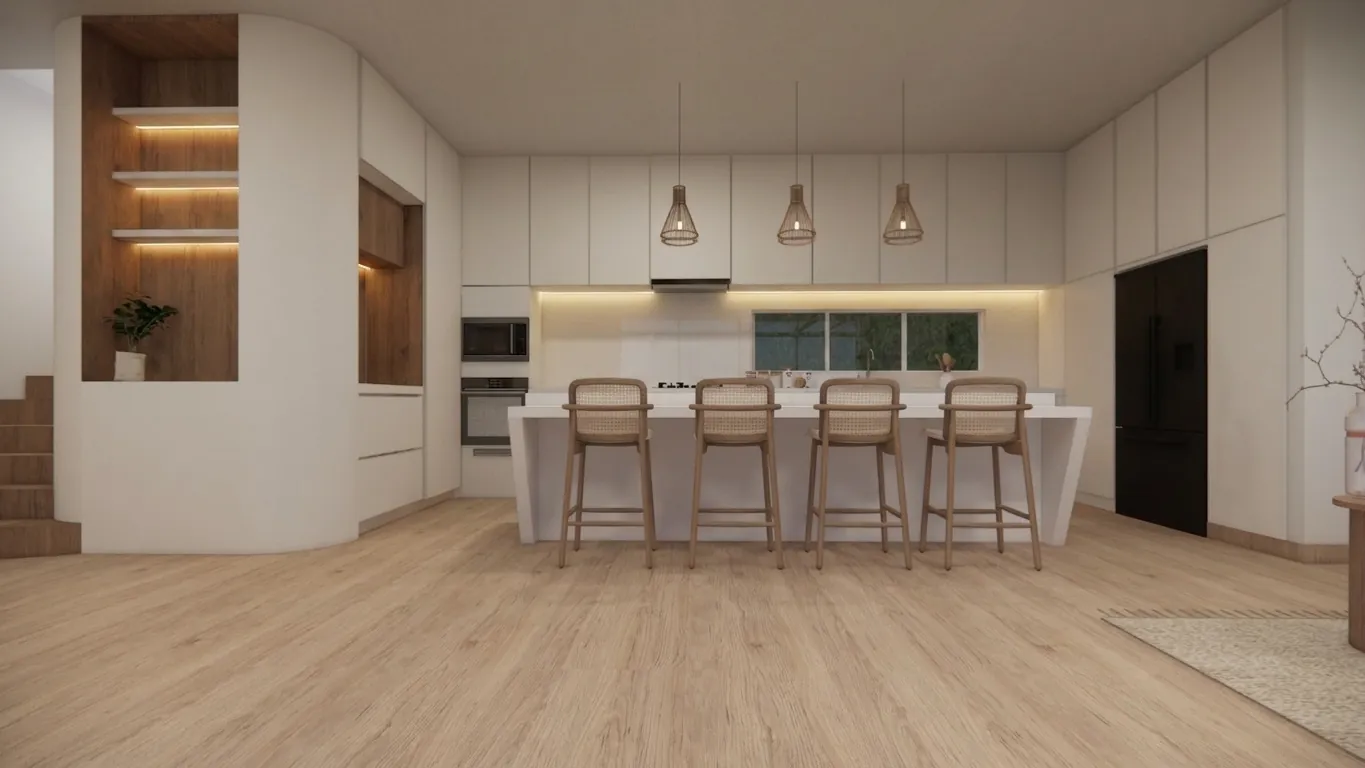 CASA GALÁPAGOS — Cocina con isla