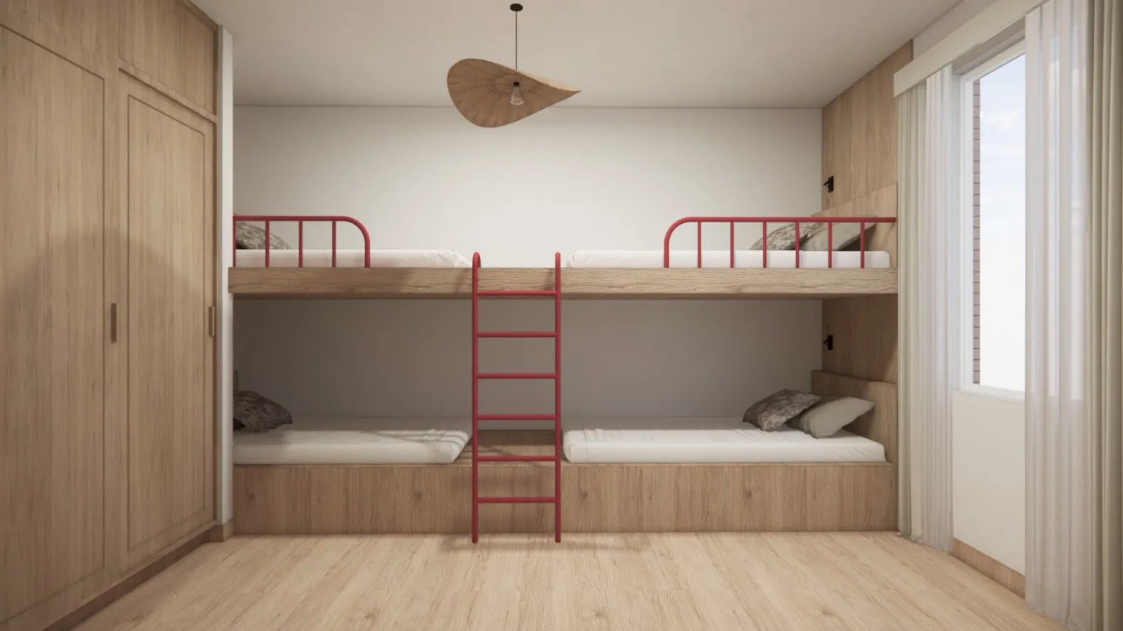 CASA GALÁPAGOS — Dormitorio con camarotes