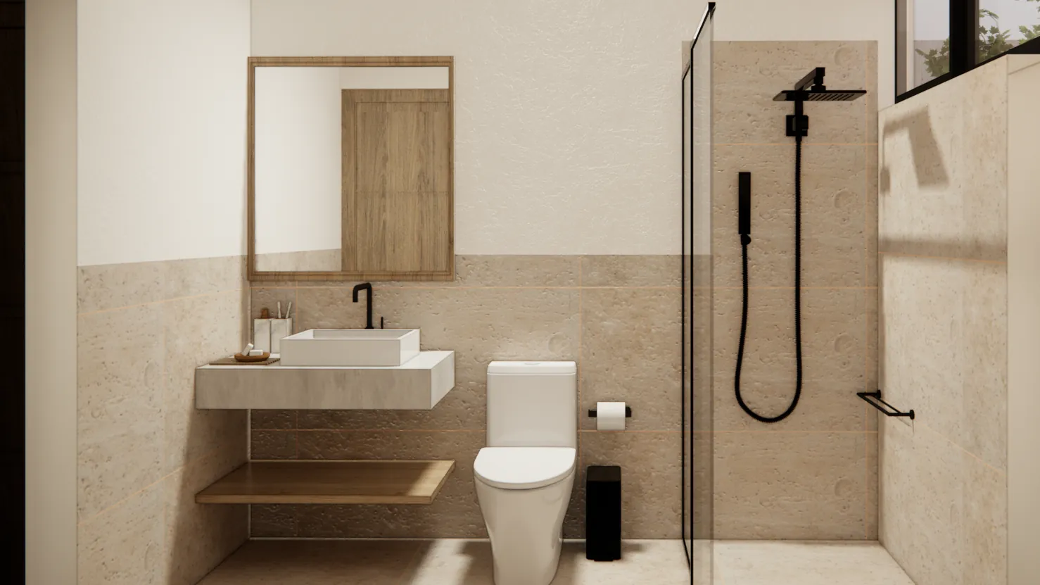 CASA LA MOLINA — Baño
