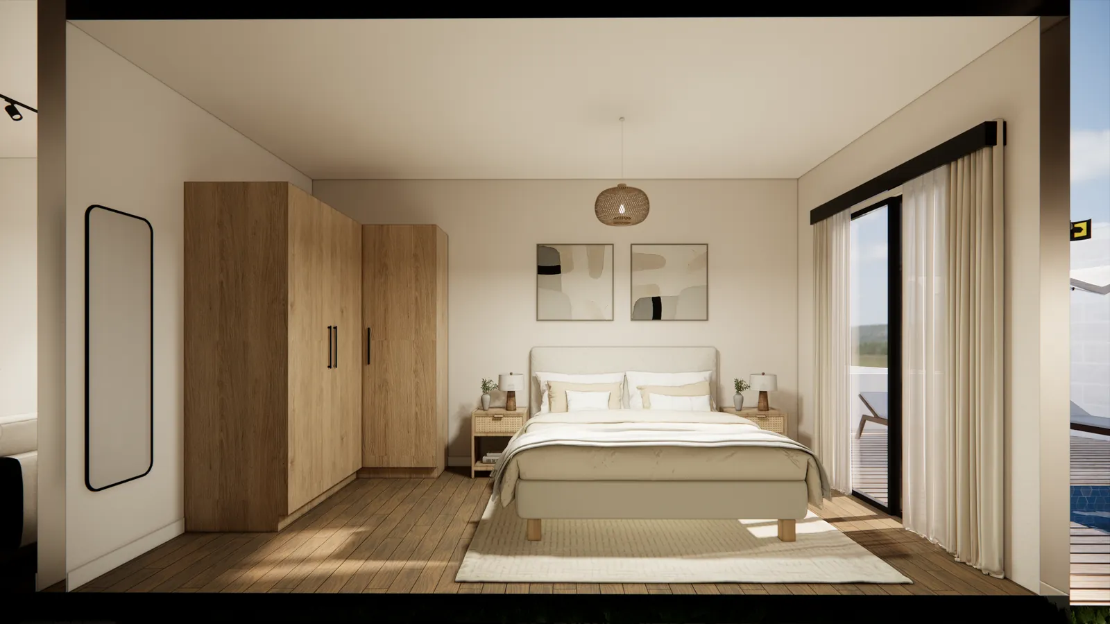 CASA LA MOLINA — Dormitorio