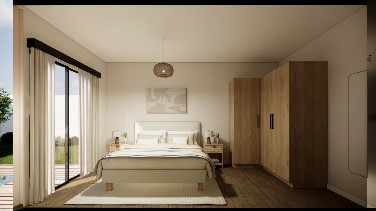 CASA LA MOLINA — Dormitorio