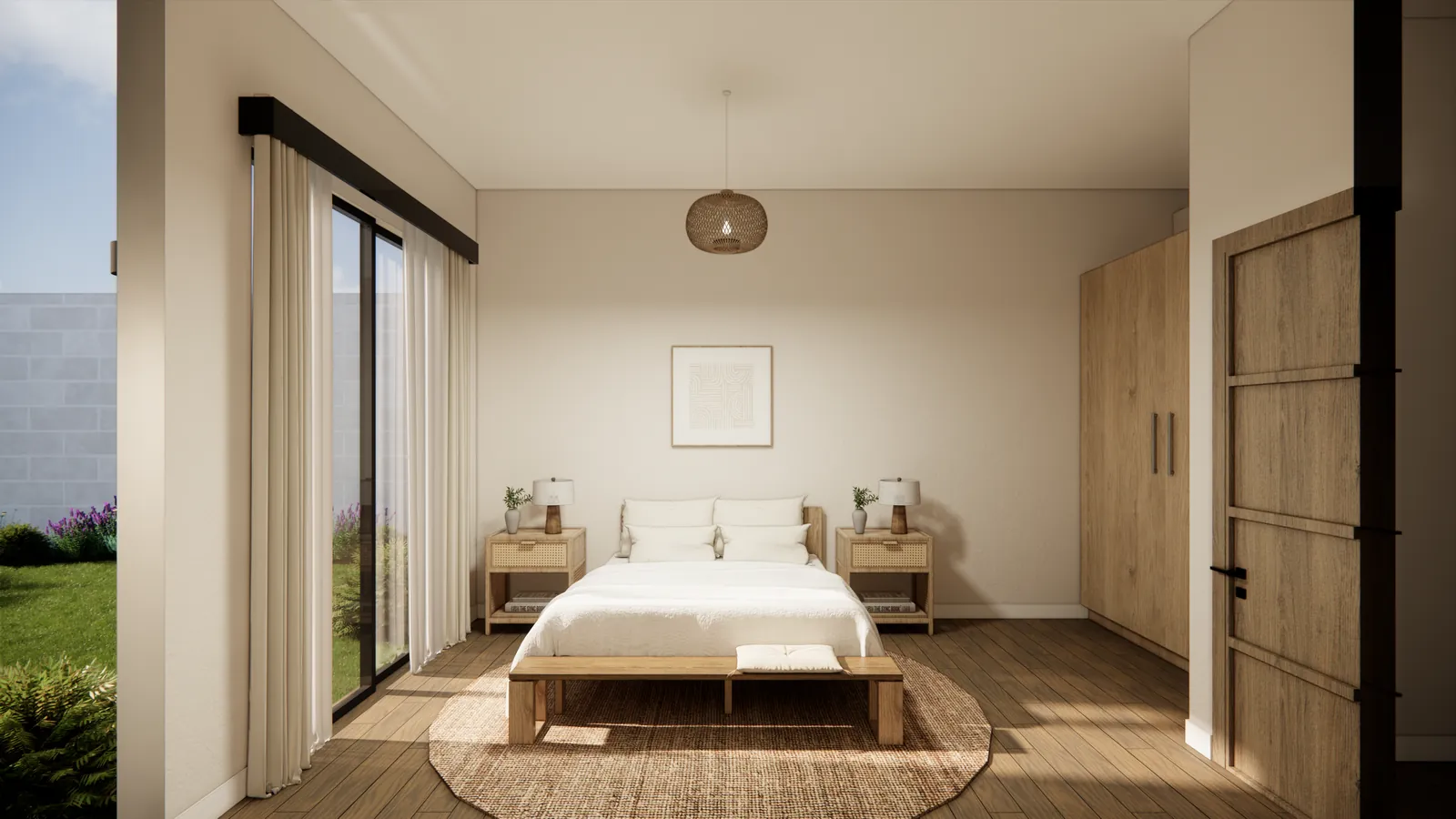 CASA LA MOLINA — Dormitorio