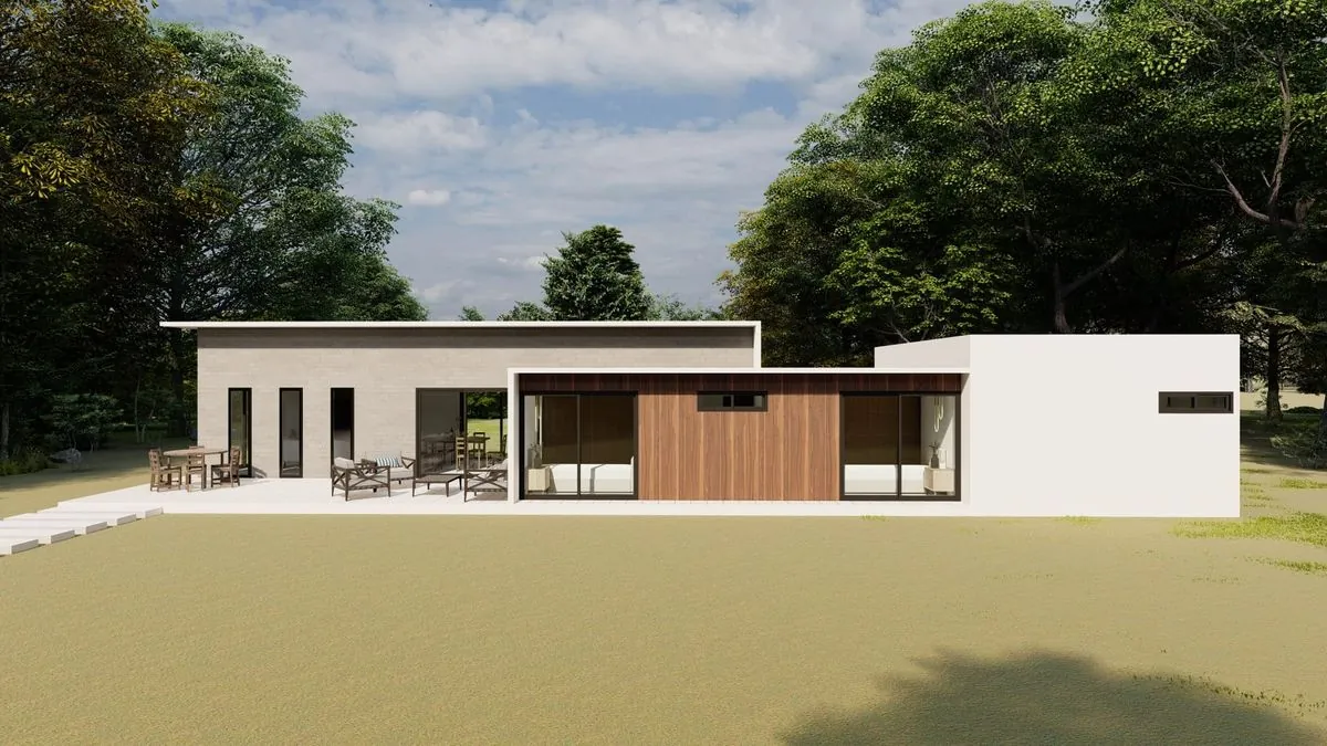 Render del modelo SEVILLA de Sip House