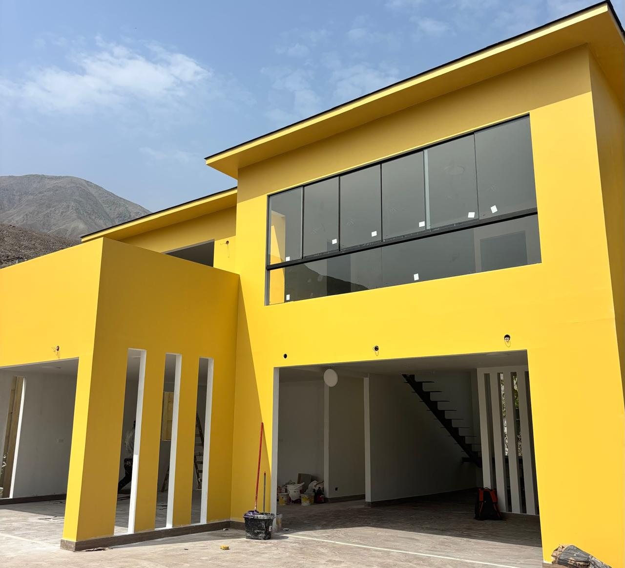 Proyecto Casa Amarilla en Calango · Lima