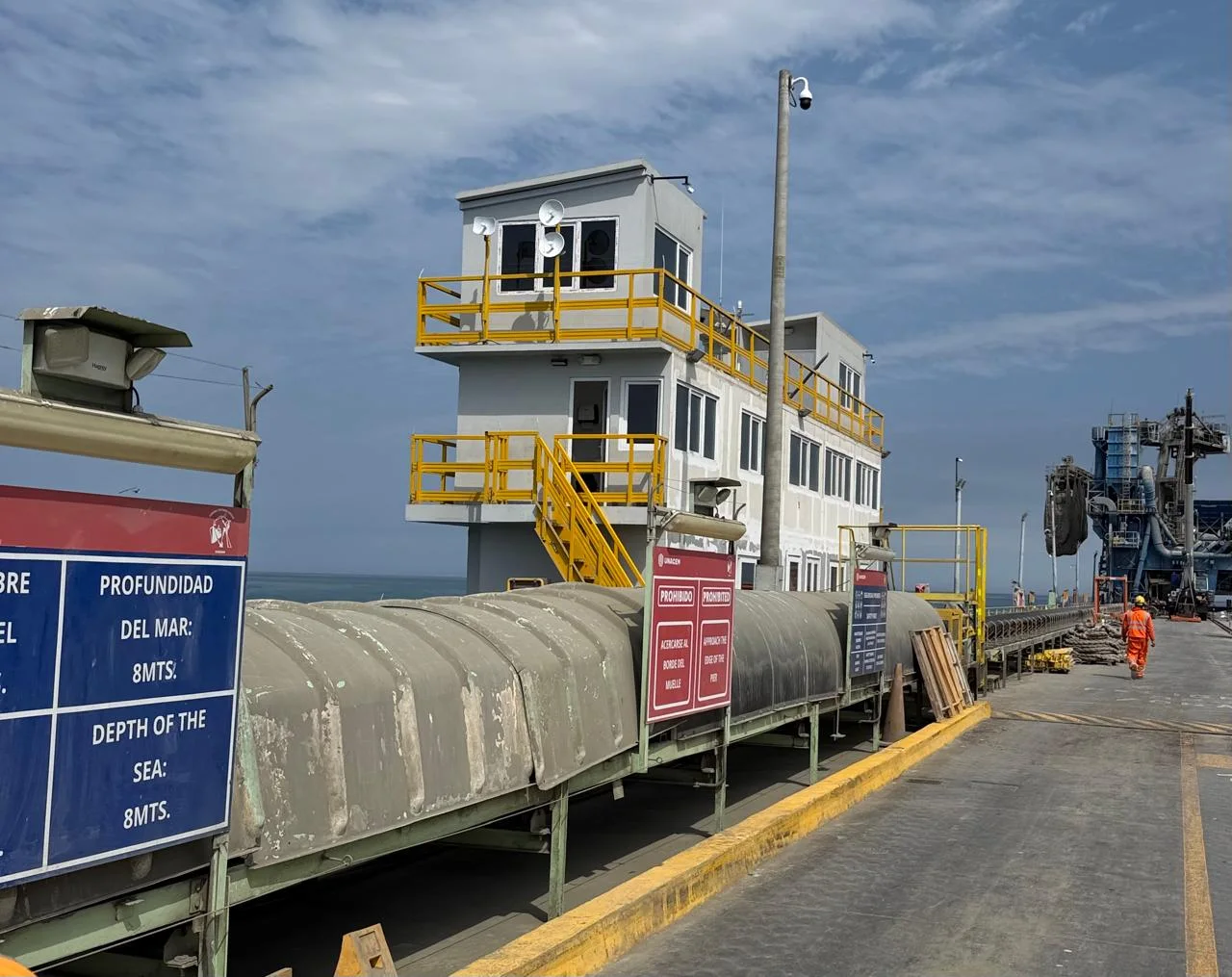 Proyecto Muelle Conchán — UNACEM